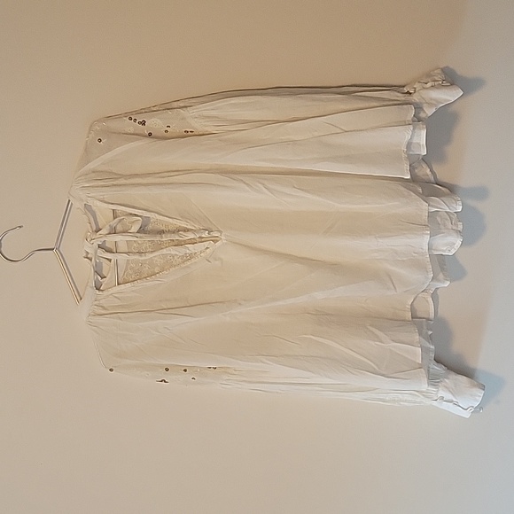 SOLD Free people have it my way mutton sleeve blouse - Picture 4 of 7